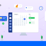 Online booking system Philippines — calendar and time-slot picker illustration